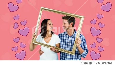 Digital composite of loving couple 28109708