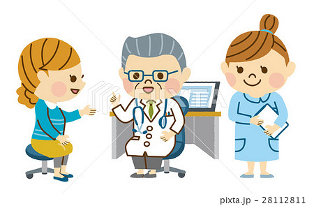 診察する医者 28112811
