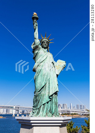 お台場　自由の女神像 28113280