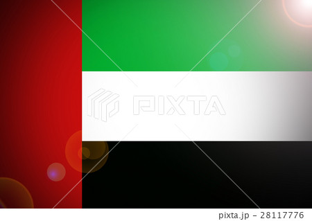 UAE Nation flag  3D illustration symbol 28117776