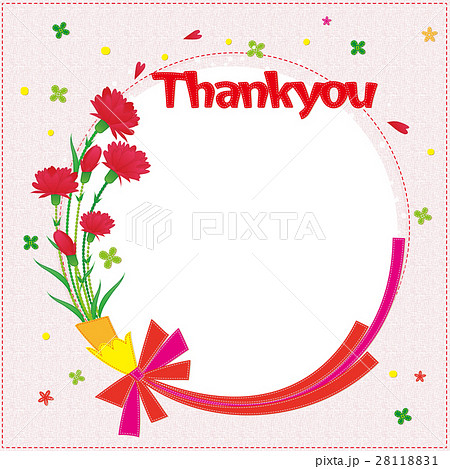 カーネーションフレーム Thankyou カーネーションフレーム Thankyou 28118831