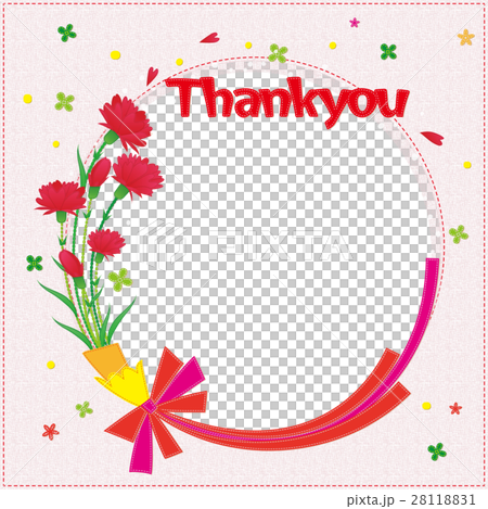 カーネーションフレーム Thankyou カーネーションフレーム Thankyou 28118831
