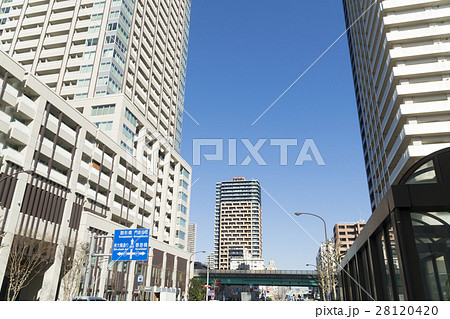 東京都市風景　月島　中央区　高層ビル　タワーマンション　開発ラッシュ 28120420