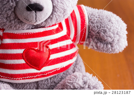 Teddy bear in red t-shitr 28123187