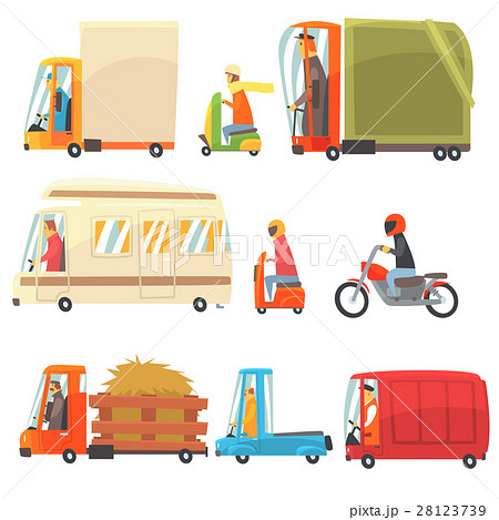 Public And Personal Transport Toy Cars And Trucks 28123739