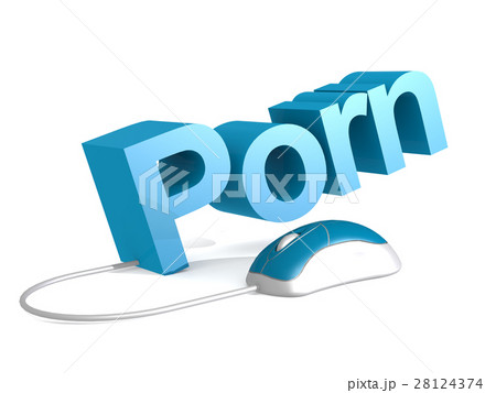 Porn word with blue mouse Porn word with blue mouse 28124374