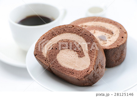 チョコレートロールケーキ チョコレートロールケーキ 28125146