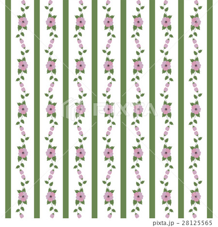 Abstract floral pattern of ribbons 28125565