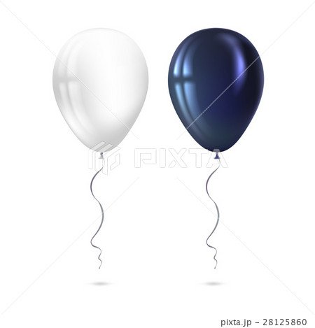 Inflatable air flying balloon isolated on white Inflatable air flying balloon isolated on white 28125860