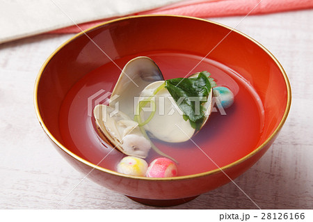 ハマグリのお吸い物 ハマグリのお吸い物 28126166