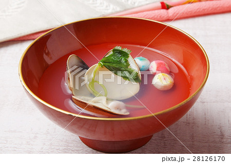 ハマグリのお吸い物 ハマグリのお吸い物 28126170