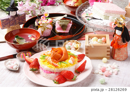 ひな祭りの食卓 ひな祭りの食卓 28126269