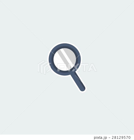 Colorful science symbol - magnifying glass Colorful science symbol - magnifying glass 28129570