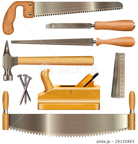 Vector Carpentry Tools Vector Carpentry Tools 28130863