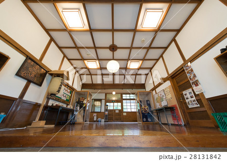 廃校 木造校舎 旧菅野小学校 みつえ体験交流館　 28131842