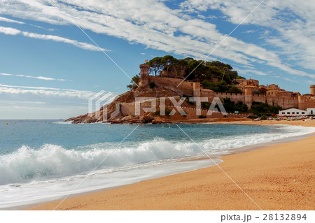 Tossa de Mar Beach. Costa Brava. Tossa de Mar Beach. Costa Brava. 28132894