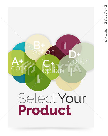 Option select infographic banner 28137642