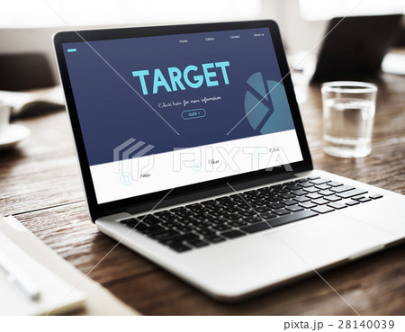 Strategy Performance Target Report Analytics Concept Strategy Performance Target Report Analytics Concept 28140039