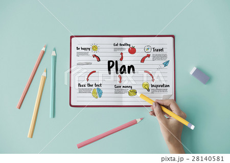 New Beginning Solution Goals Concept 28140581