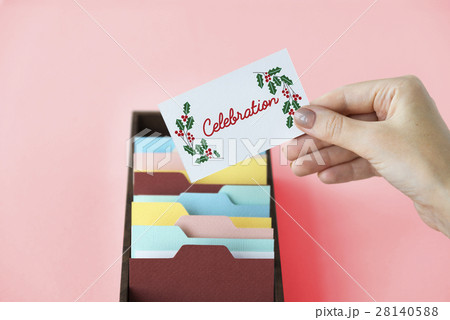 Merry Christmas Family Time Celebration Holiday Concept 28140588