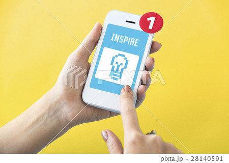 Fresh Ideas Inspire Thinking Vision Graphic Concept 28140591