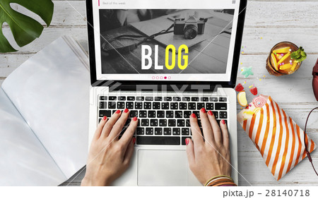 Travel Adventure Website Internet Blog Online Concept 28140718