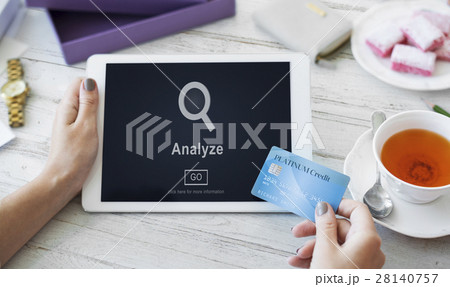 Analyze Research Work Strategy Concept Analyze Research Work Strategy Concept 28140757