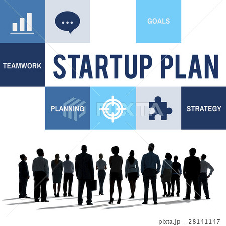 Startup Business Plan Strategy Concept Startup Business Plan Strategy Concept 28141147