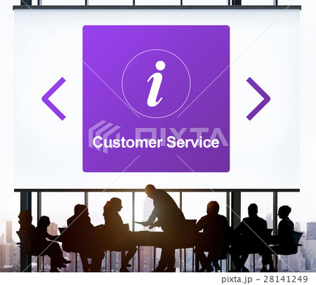 Customer Service Information Icon Concept 28141249