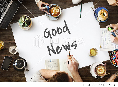 Breaking News Information Announcement Publication Concept 28141513