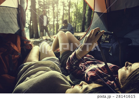 People Friendship Hangout Traveling Destination Camping Concept People Friendship Hangout Traveling Destination Camping Concept 28141615