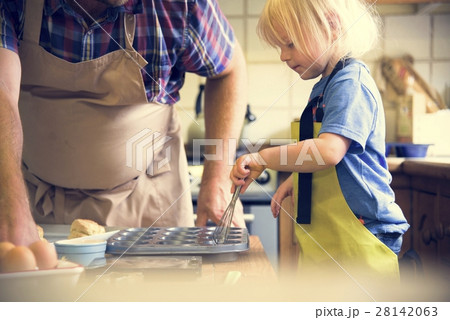 Homemade Baking Holiday Kid Son Concept Homemade Baking Holiday Kid Son Concept 28142063