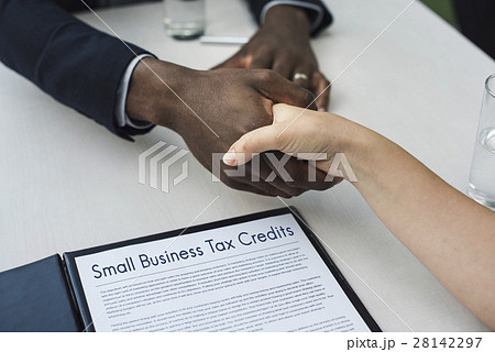 Application Form Hand Shake Agreement Concept 28142297