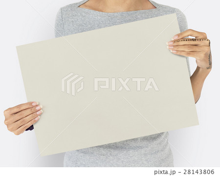 Placard Copyspace Blank Communication Concept 28143806