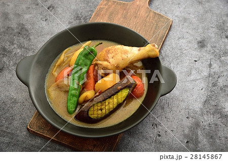 チキンスープカレー 28145867