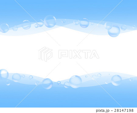 バブル　フレーム　曲線模様 28147198