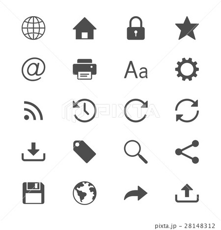 Web flat icons Web flat icons 28148312