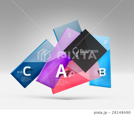 Shiny glass plate surfaces with text on 3d space Shiny glass plate surfaces with text on 3d space 28148490
