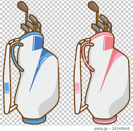 ゴルフバックのイメージイラスト 28148648