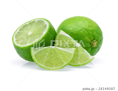 limes isolated on white limes isolated on white 28149387