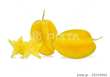 Star apple on white background 28150063