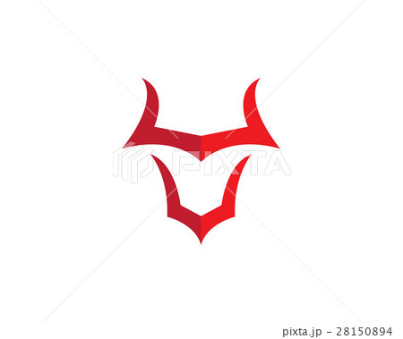 Red Bull Taurus Logo Template vector icon illustra 28150894
