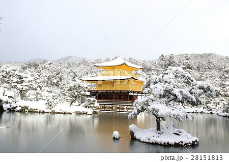 雪の金閣寺 雪の金閣寺 28151813