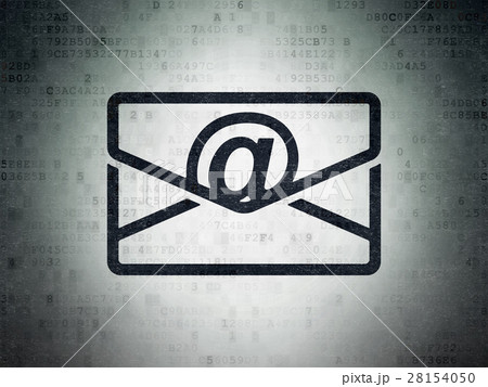 Finance concept: Email on Digital Data Paper 28154050