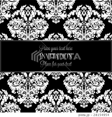Baroque background with antique, luxury gray Baroque background with antique, luxury gray 28154954