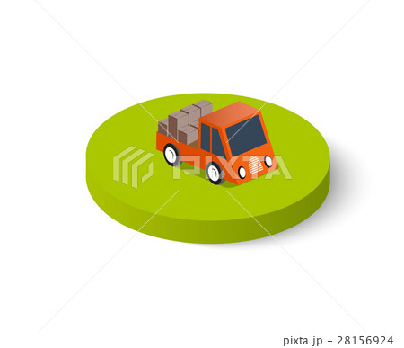 Flat isometric city 28156924