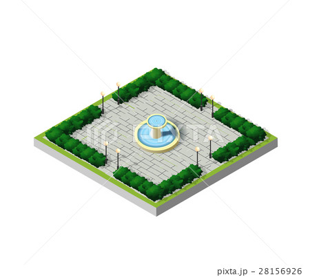 Isometric City Park 28156926