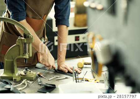 Leather workshop owner Leather workshop owner 28157797