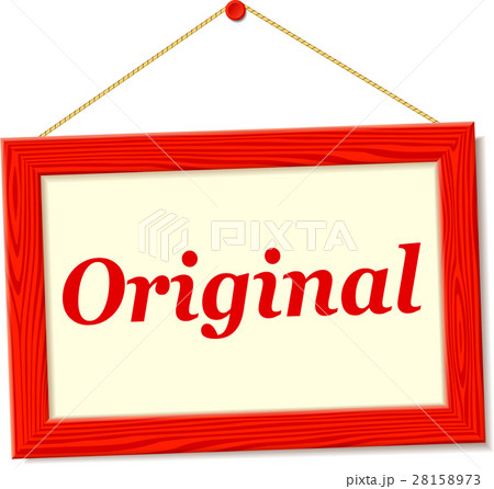 signboard with original text 28158973