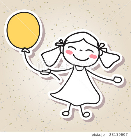 hand drawing abstract people happy kid happiness hand drawing abstract people happy kid happiness 28159607